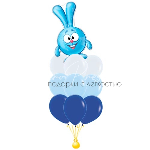 Крош, букет