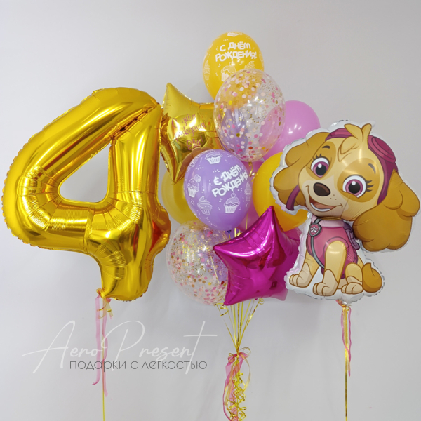 Набор "Поздравление от Скай!"