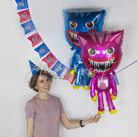 Зубабасси, фольгированный шар