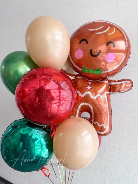 Композиция "Пряничный человечек"