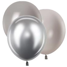 Серебряные воздушные шары Серебряные воздушные шары