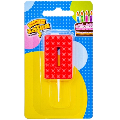 Свеча-цифра "0" Конструктор