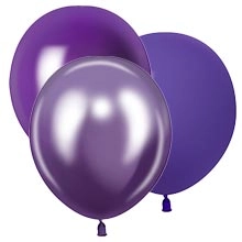 Фиолетовые воздушные шары Фиолетовые воздушные шары